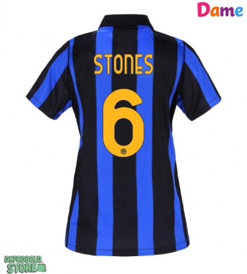 Inter Milan John Stones #6 Replika Hjemmebanetrøje Dame 2026-27 Kortærmet